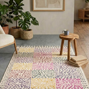 Hand-Stitched Rug