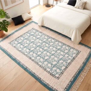 Geometric Cotton Rug