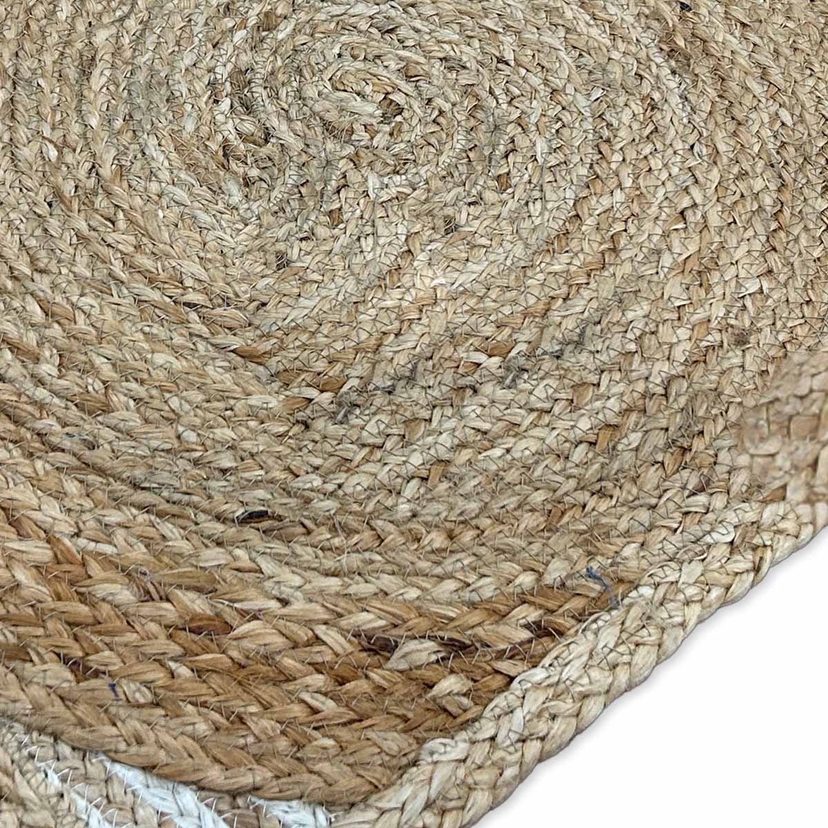 Hand Braided Designer Jute Area Rugs - Image 5